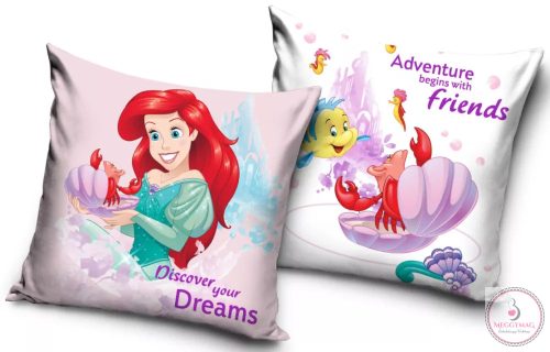Disney Ariel párna, díszpárna 40*40 cm