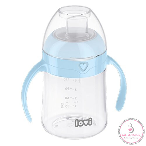 Lovi Első pohárkám Easy Switch 150ml 6hó+ Baby blue