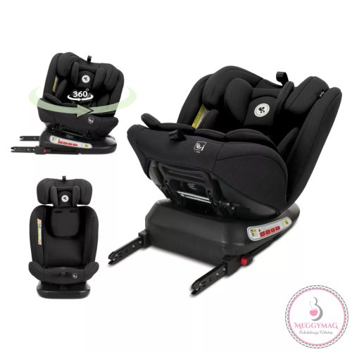 Lorelli Capella autósülés ISOFIX 40-150cm - Black 