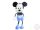 Disney: Mickey egér bébi plüssfigura - 23 cm