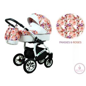 BM Tropical multifunkciós babakocsi, Árvácska és rózsa 