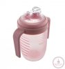 Canpol babies Cseppmentes itatópohár puha ivócsőrrel 230 ml 9 hó+ pink
