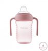Canpol babies Cseppmentes itatópohár puha ivócsőrrel 230 ml 9 hó+ pink