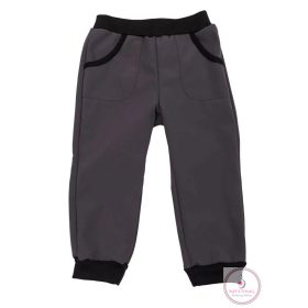 Vízlepergetős softshell esőnadrág Grafit 98-as