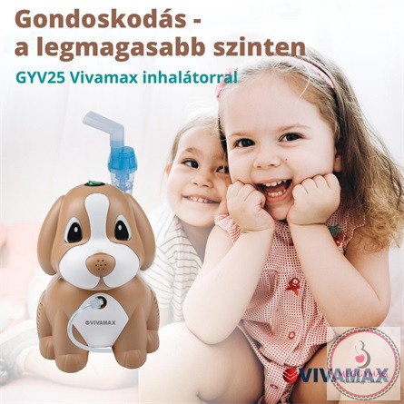 Vivamax V25 Kompresszoros inhalátor Kutyus