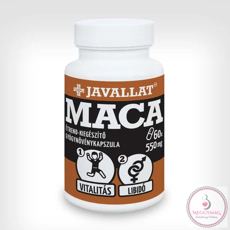 Maca gyökér étrend-kiegészítő kapszula 