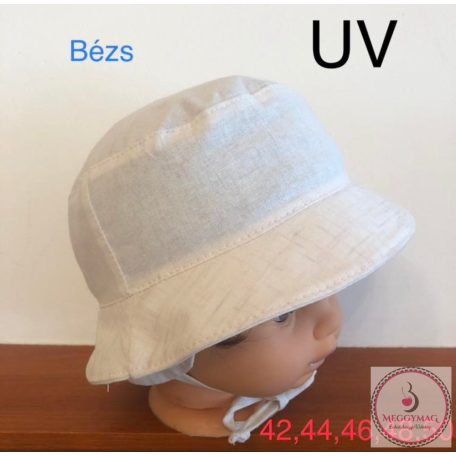 Minimanó nyári kalap (42, 44,46,48,50)  Bézs 