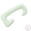 Berrybaby 2in1 kismama és szoptatós párna - Almazöld jersey