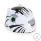 BICIKLIS sisak KATI S méret Zebra FEHÉR 