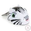 BICIKLIS sisak KATI S méret Zebra FEHÉR 