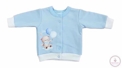 5 részes belül bolyhos kisfiú baba szett Macis mintával, 62-es UTOLSÓ DARAB! 