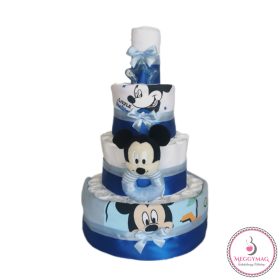 Négyszintes pelenkatorta, Mickey