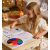 Montessori színező ujjlenyomat festékkel 
