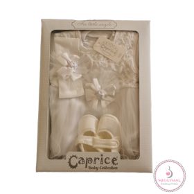   Alkalmi újszülött kislány ruha, keresztelő ruha szett 56/62