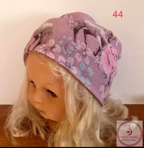 Minimanó pamut sapka - 44 cm