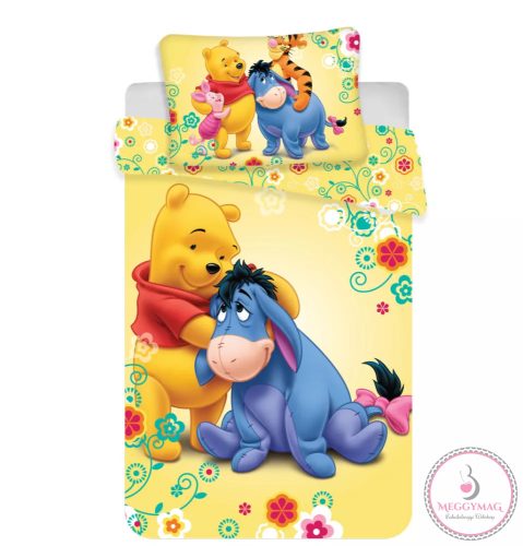 Disney Micimackó Eeyore Gyerek ágyneműhuzat 100×135 cm, 40×60 cm