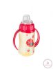 Tanulópohár puha ivócsőrrel 320 ml 6 h+ Cute Animals piros