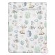 Pelenkázó lap puha kicsi 50*70 cm Sünis