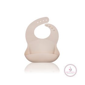 PETITE&MARS Szilikon előke Sam Beige 