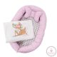 Berrybaby Babafészek szett - Rózsaszín pöttyös - Bambi