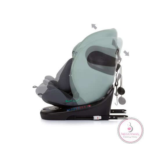 Chipolino Motion 360 autósülés I-Size 40-150cm - Pastel Green 