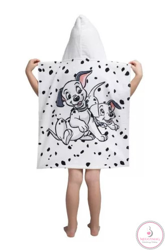 Disney 101)kiskutya strand törölköző poncsó 50x115cm