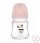Canpol babies EasyStart antikólikás cumisüveg 120 ml 0hó+ Exotic Animals rózsaszín