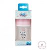 Canpol babies EasyStart antikólikás cumisüveg 120 ml 0hó+ Exotic Animals rózsaszín