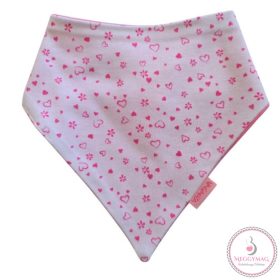 Nyálkendő - Szív/Virágszirom 