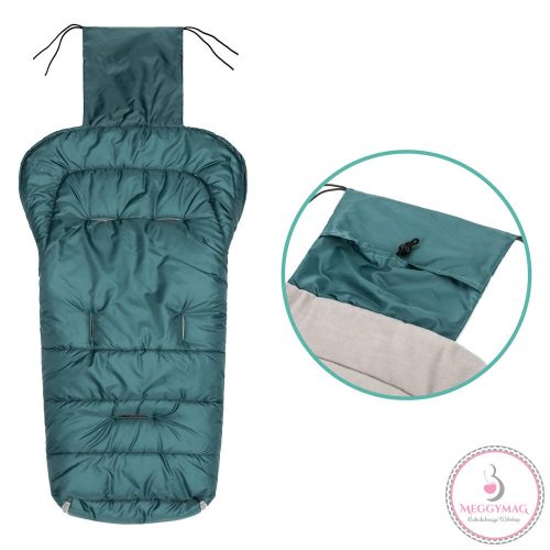 Fillikid bundazsák babakocsiba Eco big 1220-34 smaragd 