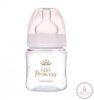 Canpol babies Antikólikás széles cumisüveg EasyStart 120 ml 0hó+ Royal baby rózsaszín