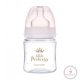 Canpol babies Antikólikás széles cumisüveg EasyStart 120 ml 0hó+ Royal baby rózsaszín
