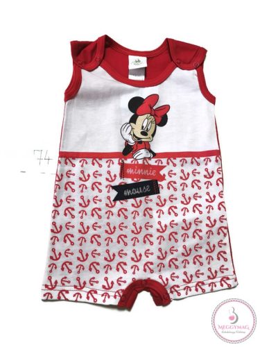 Disney tengerész Minnie ujjatlan baba napozó 56-os