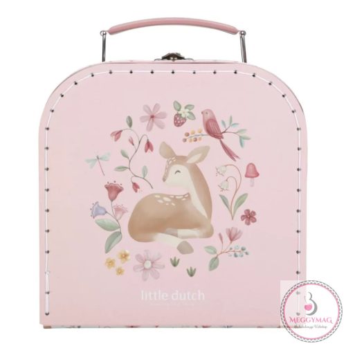 Little Dutch fém teáskészlet bőröndben