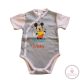 Disney Mickey rövid ujjú elöl patentos baba body 68-as