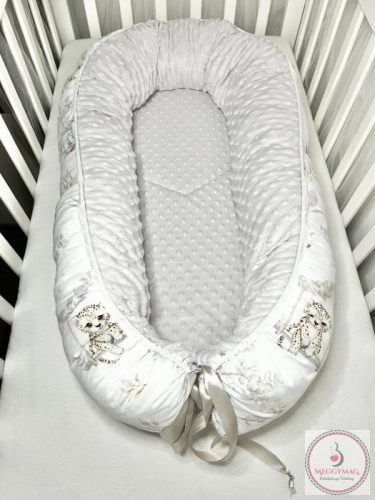 Gyönyörű pamut-minky babaszoba szett Szafari 