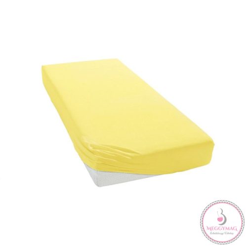 Gumis lepedő 60x120-70x140cm - Sárga 
