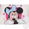 Disney Minnie virágos hosszú ujjú baba body fehér, 80-as