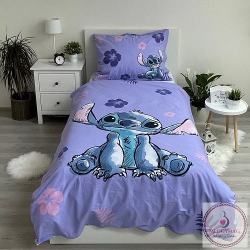 Disney Lilo és Stitch, A csillagkutya Blooming ágyneműhuzat 140×200cm, 70×90 cm