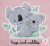 Hosszú ujjú rugdalózó koala mintával 56-os