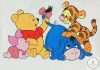 Disney Micimackó és barátai hosszú ujjú baba body, 74-es