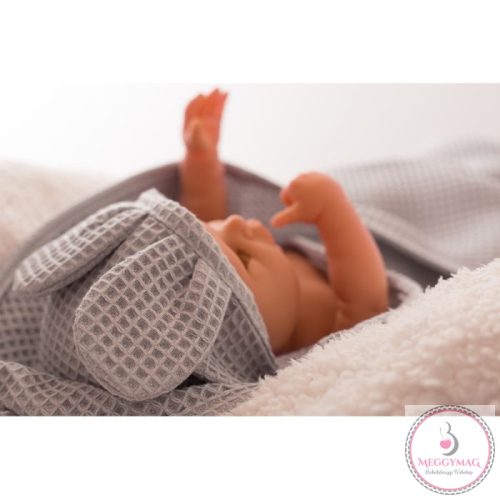 Fürdőlepedő Waffle - szürke