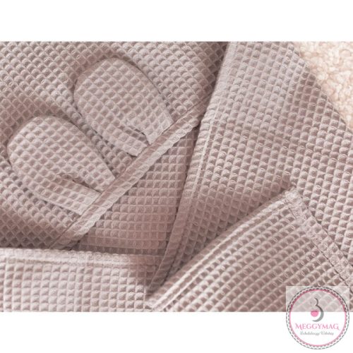 Fürdőlepedő Waffle - szürke