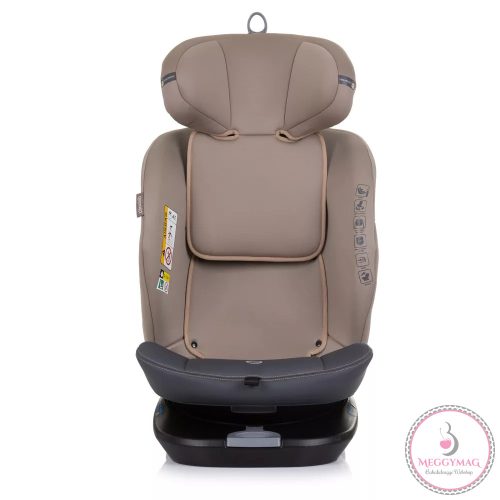 Chipolino Motion 360 autósülés I-Size 40-150cm - Macadamia 