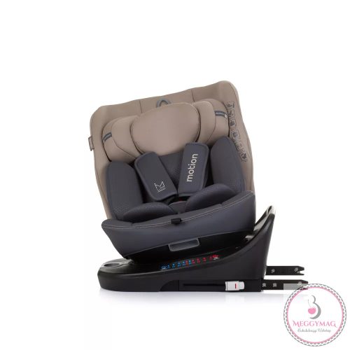 Chipolino Motion 360 autósülés I-Size 40-150cm - Macadamia 