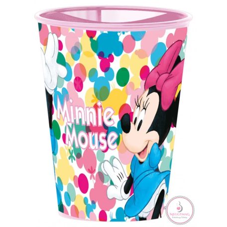 Minnie egér pohár, műanyag 260 ml