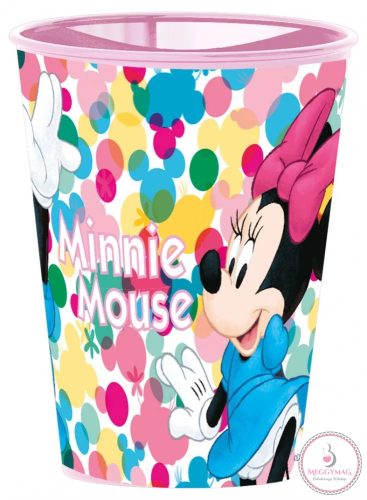 Minnie egér pohár, műanyag 260 ml
