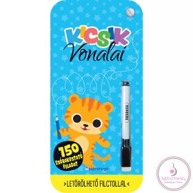   Kicsik vonalai - ovis foglalkoztató füzet - letörölhető filctollal 