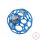 OBALL játék RATTLE 10cm blue 0hó+