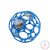 OBALL játék RATTLE 10cm blue 0hó+